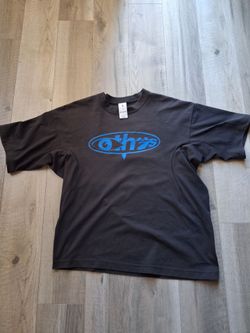 Nike X Off White Virgil Abloh 005 Black Shirt Men's Large Oversize