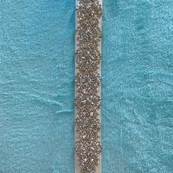 Rhinestone Sash For Wedding