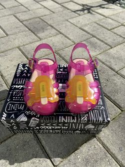 Mini Melissa Toddler Shoes - Size 7 Toddler 