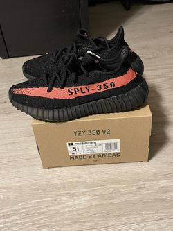 Yeezy Boost 350 V2 Red Black BY9612