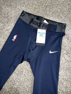 Nike Pro NBA Team Player Issue Basketball 3/4 Tights Pants Dri-FIT 