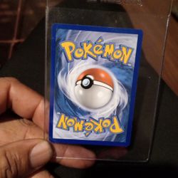 A Pikachu Pokemon Card