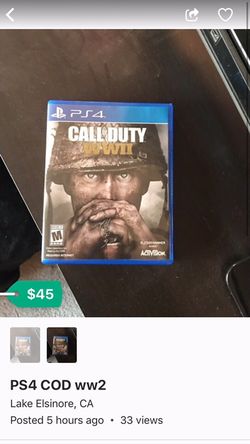 Call of duty ww2 ps4 new