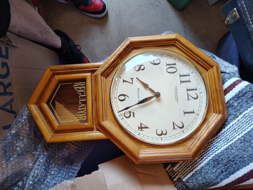 Two Different Mini Grandfather Clocks