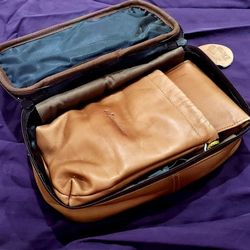 Vintage SBC 7 Championship (BUTTER SOFT LEATHER) Travel Case 6in x 9in 