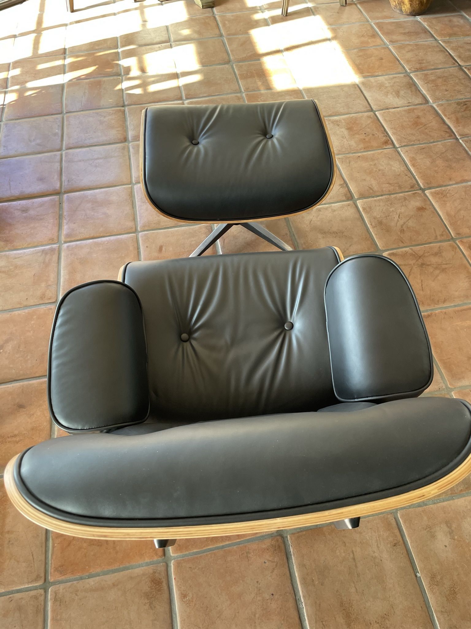Eames Style Chair / Ottoman