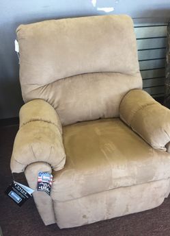 Tan recliner