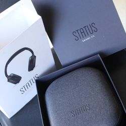 Status SAANC-FS Flagship ANC Over-Ear Headphones Black Headband
