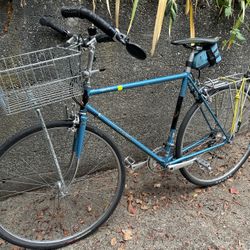Raleigh Super Record Steel Commuter Bike 55 cm