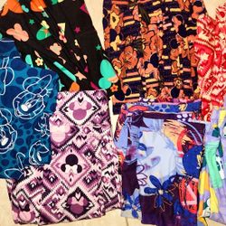Disney Mickey Mouse Lularoe Womens Leggings one size S M L XL $8. 2 for $15. West boca raton pick up 33328