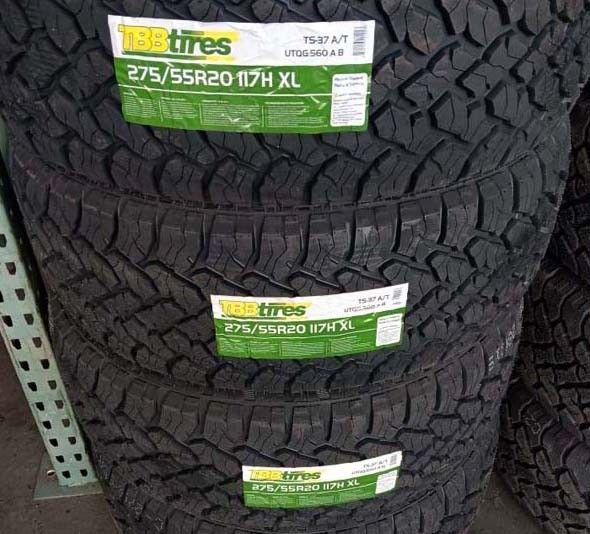 4 New Tires  275/55/20 AT TBB TIRES
