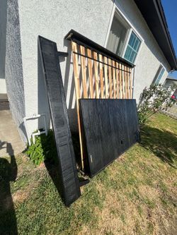 King size bed frame