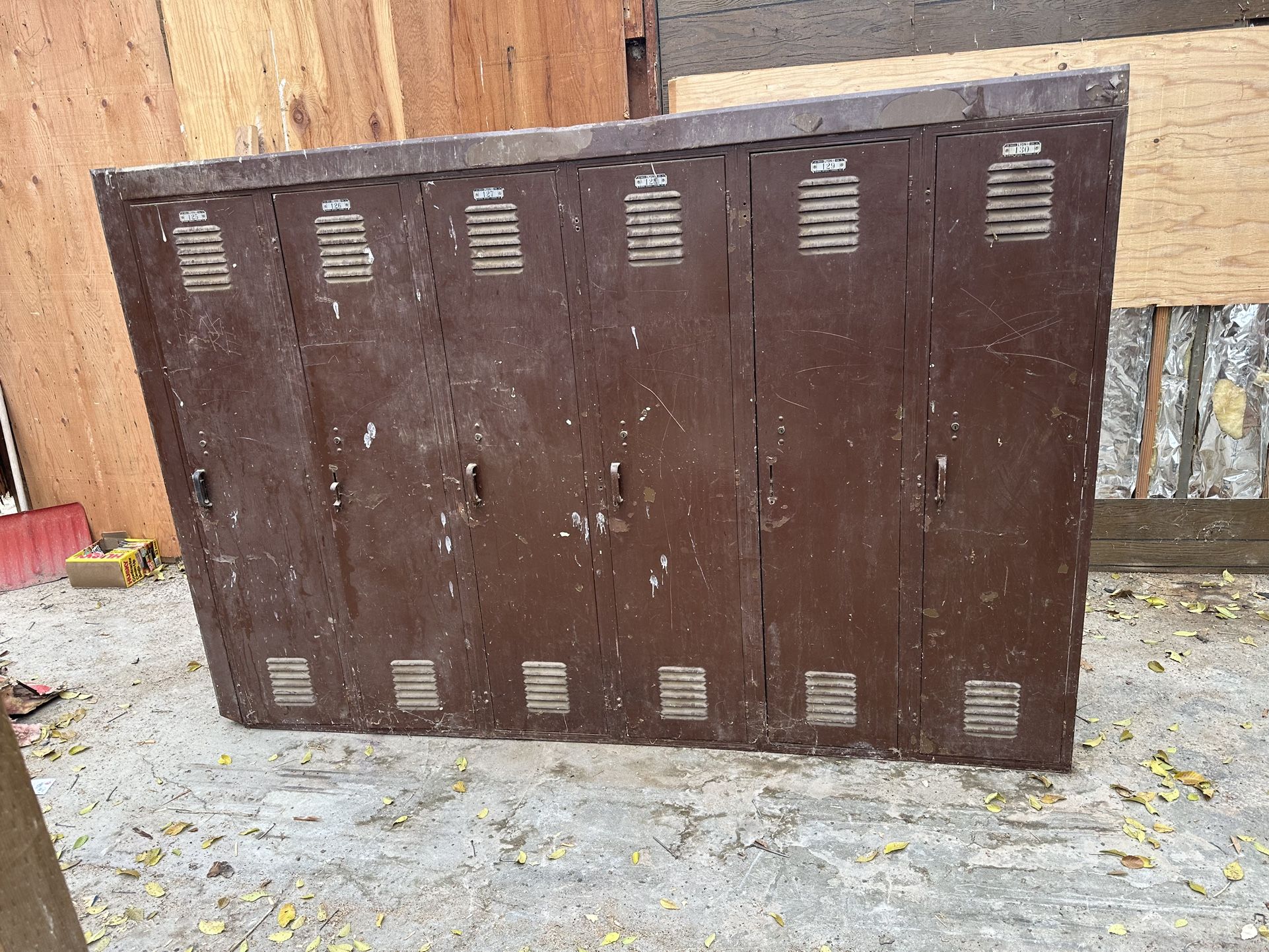 Vintage 60s Lockers