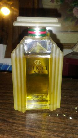 Gucci no.3 perfume splash