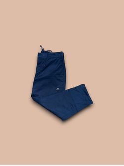 Nike Sportswear Style Essentials Cropped Pants Navy DD7032-410 Size 34