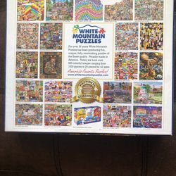 White Mountain “Foods We Love “ 1000 Piece Puzzle 
