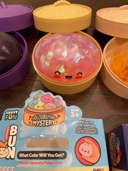 RARE Pink Holographic Mystery Dumpling