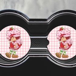Very Berry Girl Car Coaster Set