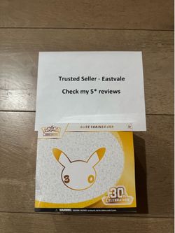 Check photo - 30th Celebration Elite Trainer Box - ME: 30th Celebration (30C)