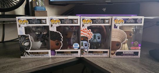 Wakanda Forever Funko Pops Bundle/individual