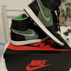2020 Air Jordan 1 High Zoom 'Zen Green' Size 12