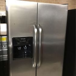 Frigidaire Refrigerator Side By Side  Stainless Steel 