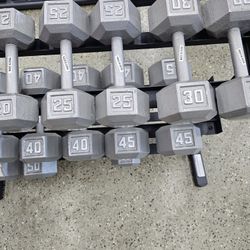 Cast Iron Dumbbells - $1/Pound