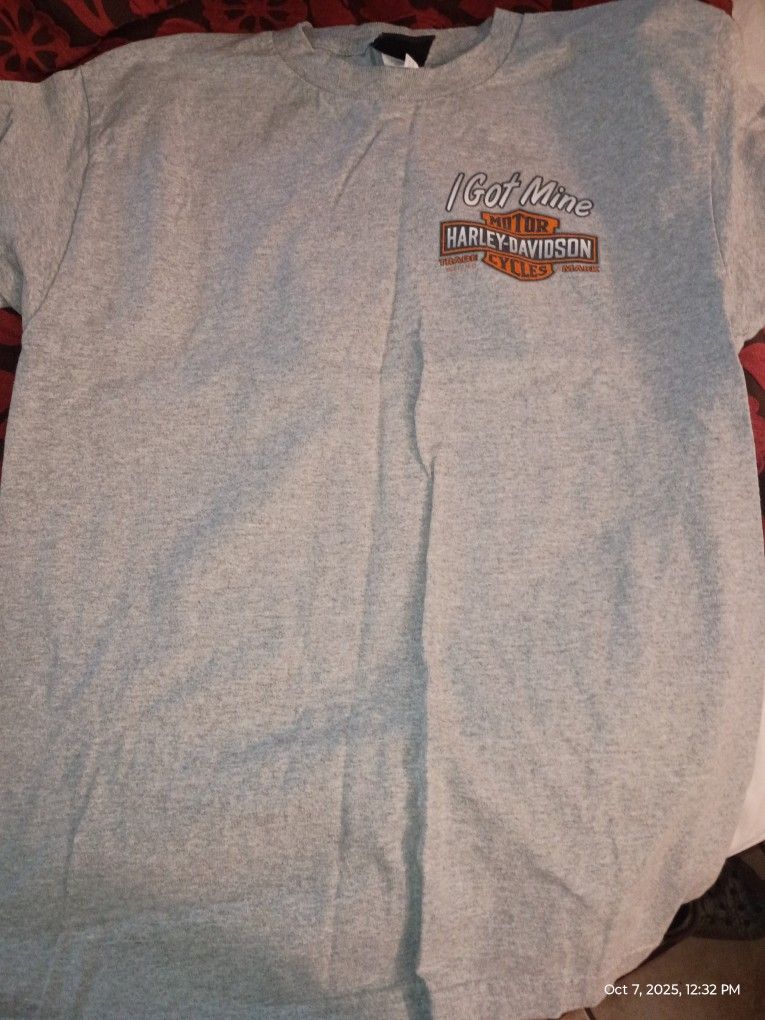 Lot Of 6 Harley Davidson Shirts M-L