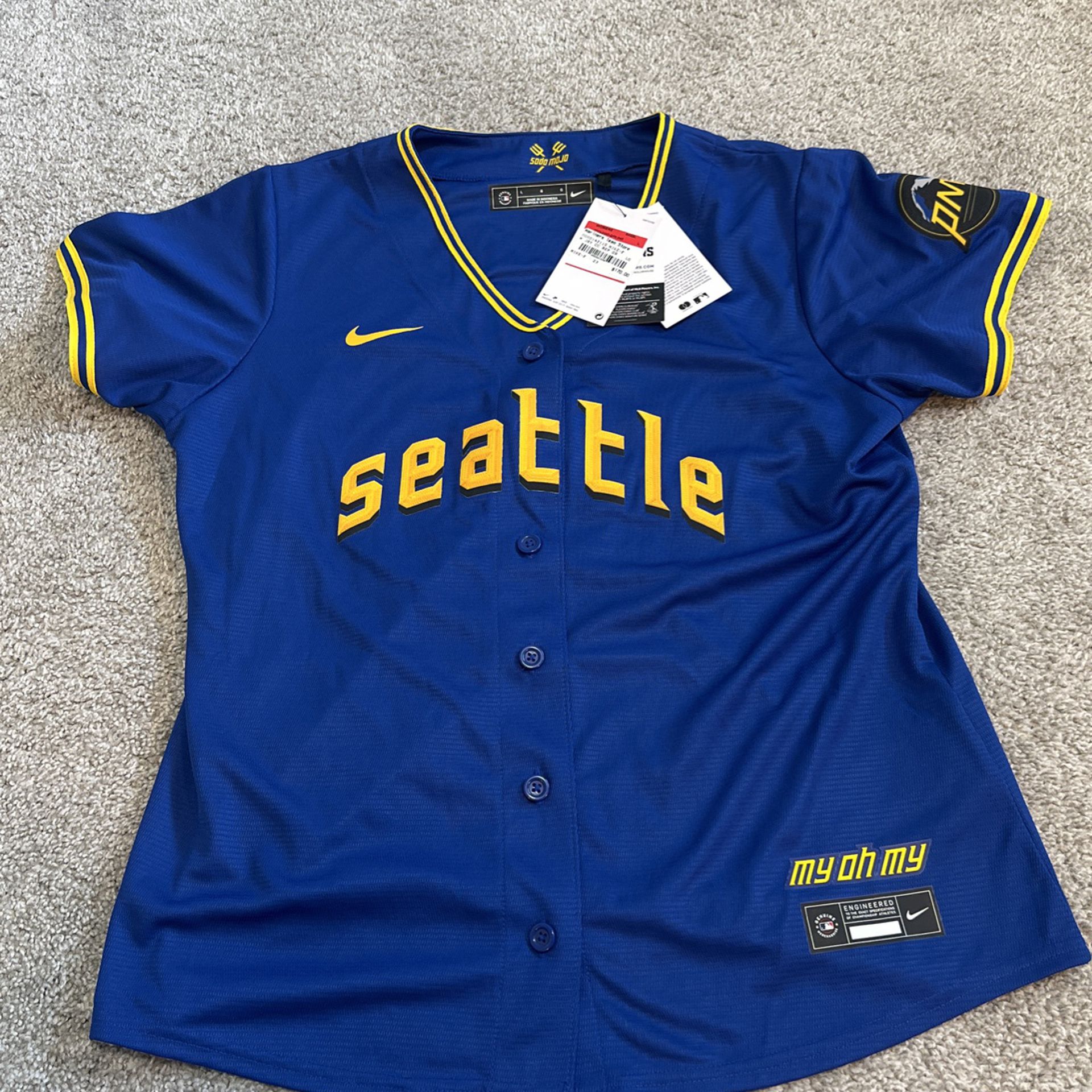 Women’s Large Mariners City Connect Jersey