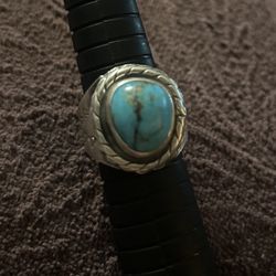 Silver Turquoise Ring