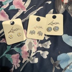 3 Pairs Lovisa Earrings