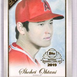 2019 Topps Gallery Shohei Ohtani National Baseball Card Day