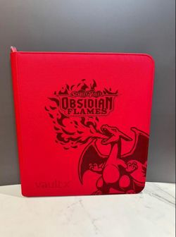 Obsidian Flames Custom Vault X Binder