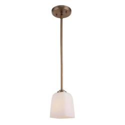 NEW Blaire 1-Light Mini Pendant Fixture – Modern – Brushed Bronze - 51523CBR