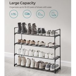 Shoe Rack 4 Tier