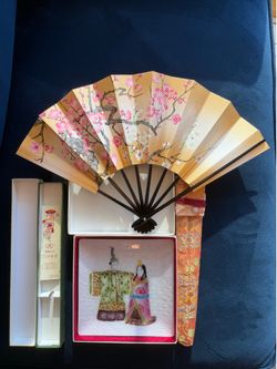 Japanese Fan and dish