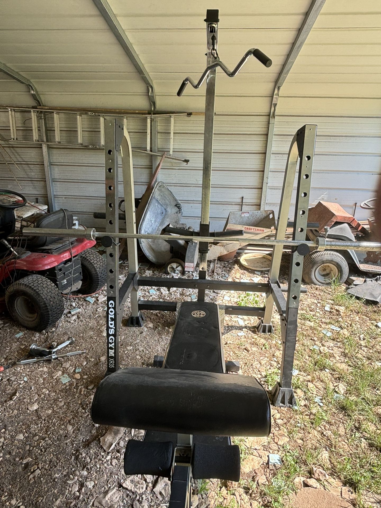 Golds gym Xr35 Squat Rack And Bench