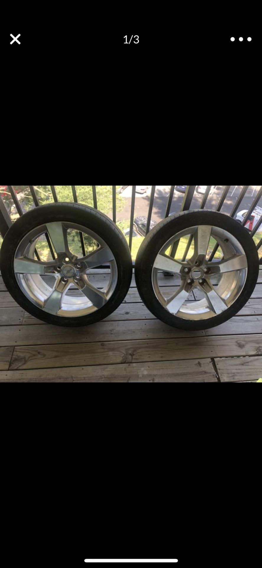 2010 -2015 Camaro Ss rims