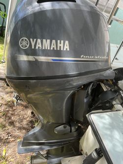 Damaged Yamaha 115HP Outboard