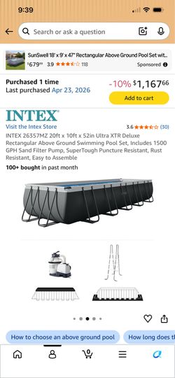 Intex Pool