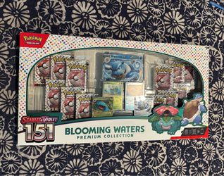 Pokémon Scarlet & Violet 151 Blooming Waters Premium Collection Box