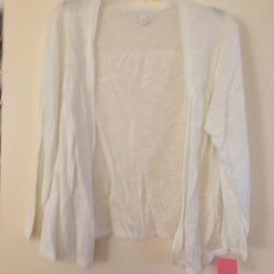 White Sweater Extra Large