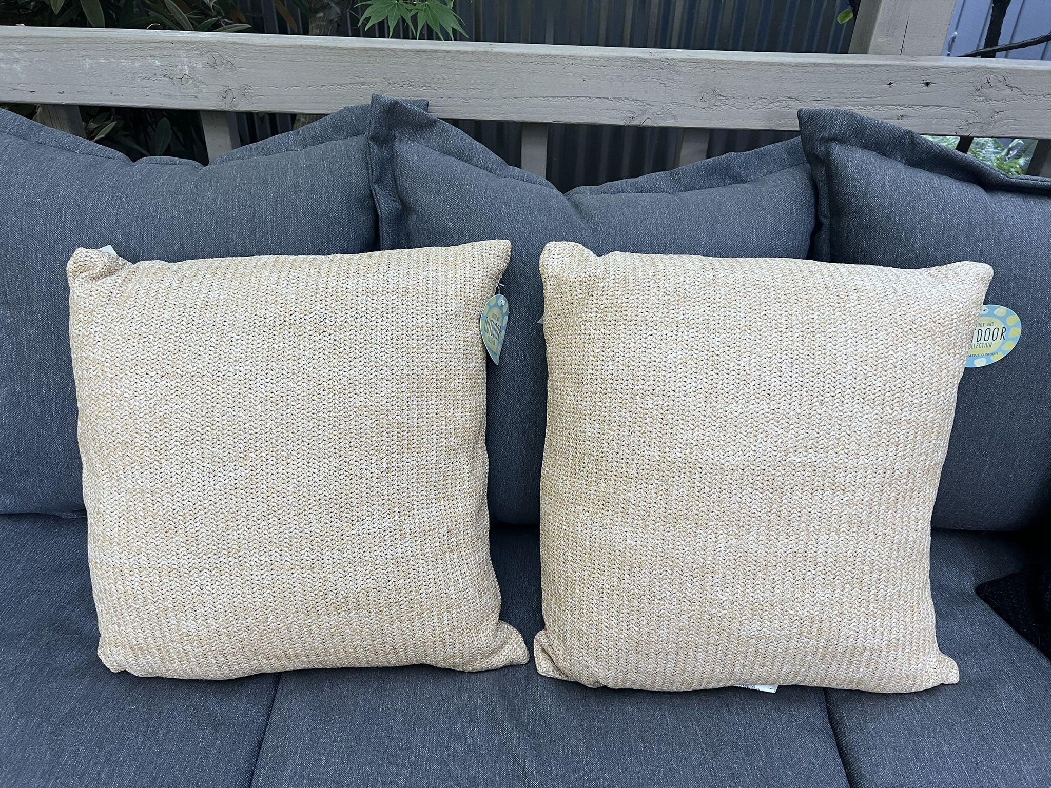 New Set of Indoor Outdoor Pillows