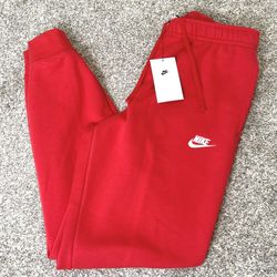 Nike Red Men’s Joggers- New