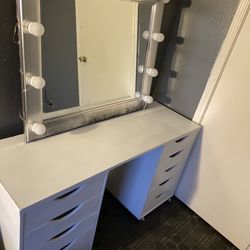 White Vanity