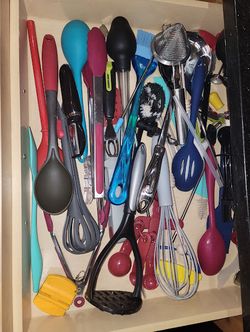 Large Assorted Kitchen Utensil Lot – Cooking & Baking Tools