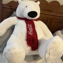 Huge Coca Cola Polar Bear