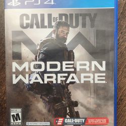 PS4 - Modern Warfare 