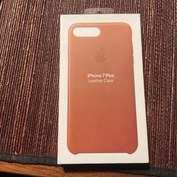 iPhone 7 Plus Leather Case Original Apple New In Box