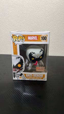 Funko Pop! Marvel #100 anti-venom (boxlunch exclusive glow in the dark)